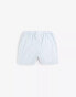 Scalpers – Boxershorts in Himmelblau mit Streifen