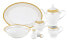 Alina Gold 57-PC Dinnerware Set, Service for 8