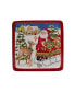 Santa's Workshop 4 Piece Canape Plate Set