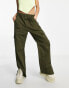 Signature 8 multi pocket cargo trousers in khaki