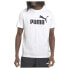 Puma Essentials Logo Crew Neck Short Sleeve T-Shirt Mens Size S Casual Tops 586