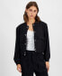 Petite Snap-Up Bomber Jacket, Created for Macy's