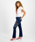 Women's Hermosa Low-Rise Floral-Graphic Jeans