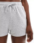 Pimkie sweat drawstring shorts in grey