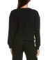 Perfectwhitetee Cozy Ribbed Pullover Women's Black M