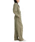 Women's Parachute Long-Sleeve Baggy Jumpsuit