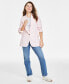 Women's Solid One-Button Boyfriend Blazer, Created for Macy's