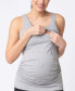 Women's Maternity Nursing Tank Tops, Twin Pack