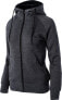 Elbrus BLUZA CHIANO WO'S DARK GREY MELANGE/BLACK M