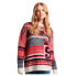 SUPERDRY Mix Pattern high neck sweater