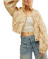 Women's Cotton Rory Rose-Print Bomber