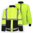 Men's HiVis 3-in-1 Insulated Rainwear Systems Jacket - ANSI Class 2