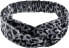 Haarband leopardengrau Knit Fashion Twist