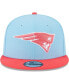 Men's Light Blue, Red New England Patriots Two-Tone Color Pack 9FIFTY Snapback Hat