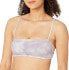 Roxy 280941 Women's Sea Waves Reversible Bandeau, Orchid Petal Fly Times S, M