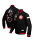 Men's Sylvester Black Looney Tunes Varsity Full-Zip Jacket