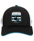 Men's Black San Jose Sharks 2023 NHL Draft On Stage Trucker Adjustable Hat