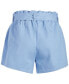 Big Girls Tie-Belt Cotton Twill Shorts