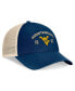 Men's Navy West Virginia Mountaineers Heritage Waylon Trucker Adjustable Hat