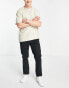 Pull&Bear slim fit basic chinos in black