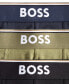 BOSS by Men's Power 3-Pk. Tipped Logo Waistband Boxer Briefs