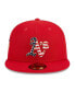 Men's Red Oakland Athletics 2023 Fourth of July 59FIFTY Fitted Hat