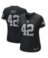 Women's Ronnie Lott Black Las Vegas Raiders Game Retired Player Jersey