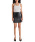 Women's Isha Faux-Leather Pleated Mini Skirt