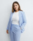 Women's 100% Linen Suit Trousers