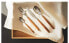 Set of maple cutlery