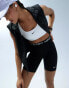 Nike high rise 7 inch legging shorts in black