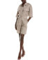 Beulah 2Pc Linen Shirt & Short Set Women's