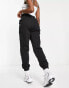 New Look utility cargo trouser in black