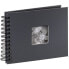 Hama "Fine Art" Spiral Album - grey - 22x17/50 - Gray - 10 x 15 - 13 x 18 - 220 mm - 170 mm