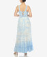 Women's Smocked Ruffle Maxi Dress