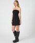 Women's Azra Strapless Twill Mini Dress