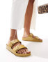 Birkenstock Arizona EVA sandals in gold