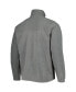 Men's Charcoal Washington State Cougars Flanker III Fleece Team Full-Zip Jacket