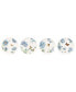 Set of 4 Butterfly Meadow Blue Assorted Dessert Plates