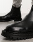 Walk London Jagger chelsea boots in black leather