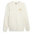 Puma Essential Minimal Gold Crew Neck Sweatshirt Mens White 68001487