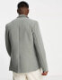 Bando regular fit jersey suit jacket in light green