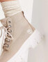 Timberland greyfield fabric boots in beige