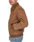 Men's Faux-Shearling Full-Zip Bomber Jacket