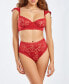 Women's 2 Piece Lace Bralette and Panty Lingerie Set