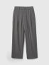 365 High Rise Brushed Twill Pleated Taper Trousers