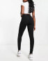 ASOS DESIGN premium supersoft leggings in cotton modal in black