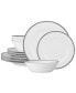 Whiteridge Platinum 12 Pc Set, Service For 4