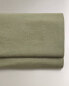 (140 gxm²) washed linen flat sheet