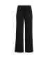 Women's Cupro Knit Mid Rise Wide Leg Pants